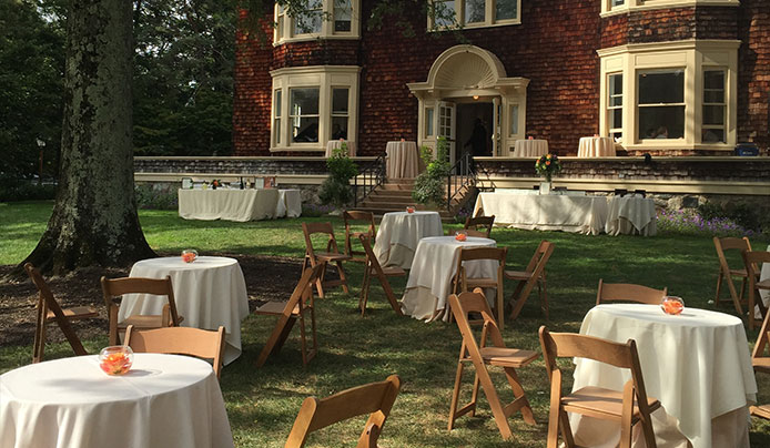 Host an event or private party in the terrace garden