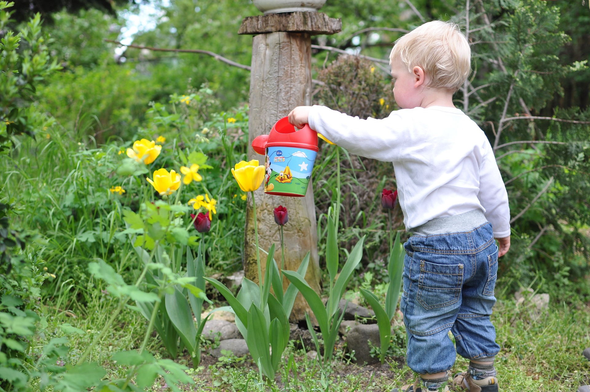 water bucket toddler